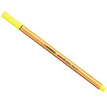 Caneta-Stabilo-Fine-Pen-Point-88-024-Amarelo-Neon